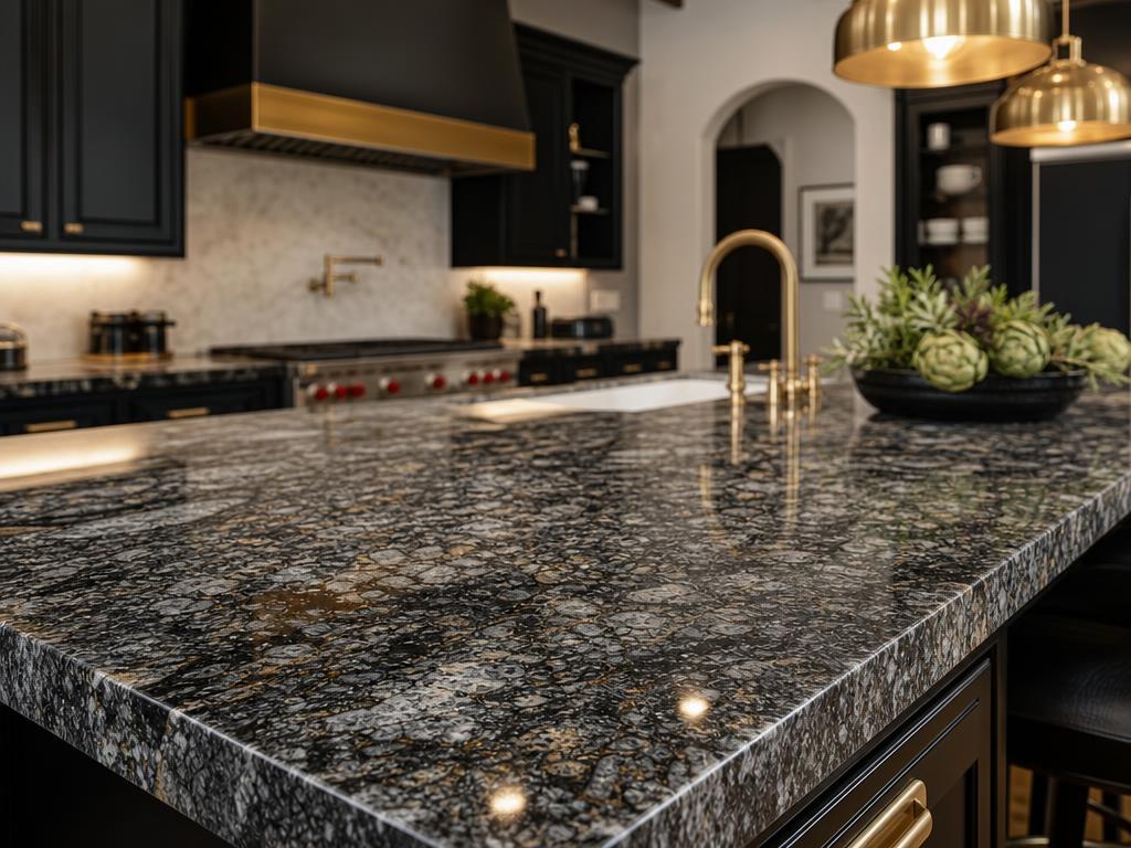 Granite countertop surface installed by Northeast Surfaces
